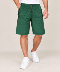 Men’s Olive Green Casual Shorts – Multi-Pocket Everyday Wear